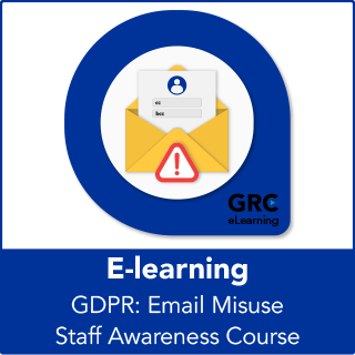 Misuse of Cc and Bcc when emailing staff awareness e-learning course