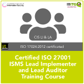 Certified ISO 27001 Lead Implementer and Lead Auditor Combination Training Course