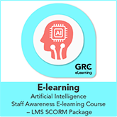 Artificial Intelligence Staff Awareness E-learning Course – LMS SCORM Package