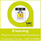 Physical Security Staff Awareness E-learning Course – LMS SCORM Package