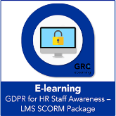 GDPR for HR Staff Awareness Course – LMS SCORM Package