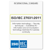ISO/IEC 27031 2011 Standard