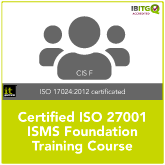 ISO 27001 Certified ISMS Foundation Training Course