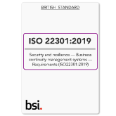 ISO 22301 2019 Standard 