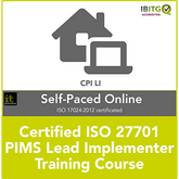Certified ISO 27701 PIMS Lead Implementer Self-Paced Online Training Course