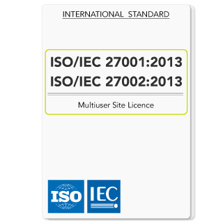 ISO/IEC 27001 2013 and ISO/IEC 27002 2013 Standards - Multi-user site licence