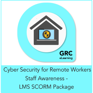 Cyber Security for Remote Workers Staff Awareness – LMS SCORM Package