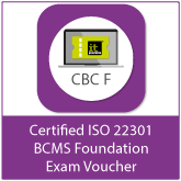 Certified ISO 22301 BCMS Foundation (CBC F) Exam Voucher
