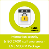 Information Security & ISO 27001 Staff Awareness E-Learning Course – LMS SCORM Package – German version 