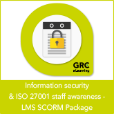 Information Security & ISO 27001 Staff Awareness E-Learning Course – LMS SCORM Package – German version