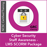 Cyber Security Staff Awareness – LMS SCORM Package