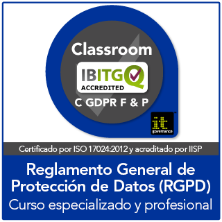 Curso especializado y profesional certificado sobre el Reglamento General de Protección de Datos (RGPD)