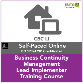 Business Continuity Management Lead Implementer Self-Paced Online Training Course