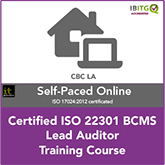 Certified ISO 22301 BCMS Lead Auditor Self-Paced Online Training Course
