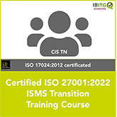 Certified ISO 27001:2022 ISMS Transition Training Course