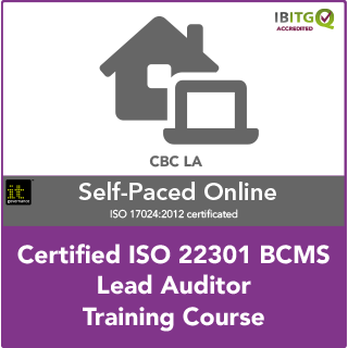 Certified ISO 22301 BCMS Lead Auditor Self-Paced Online Training Course