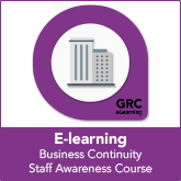 Business Continuity Staff Awareness E-learning Course  