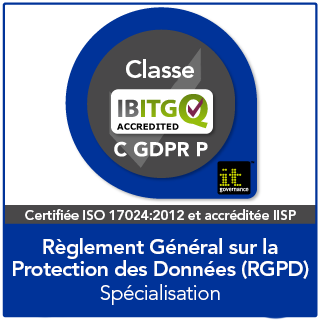 Formation certifiée de spécialisation au RGPD