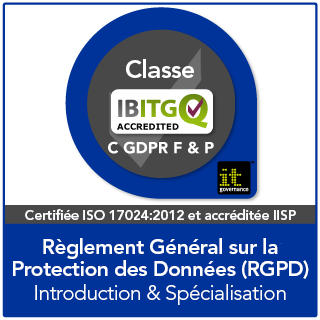 Formation certifiée au RGPD