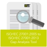 ISO 27001 2005 to 2013 Gap Analysis Tool