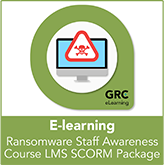 Ransomware Staff Awareness E-learning Course LMS SCORM Package 