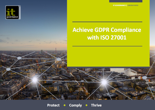 GDPR compliance and ISO 27001