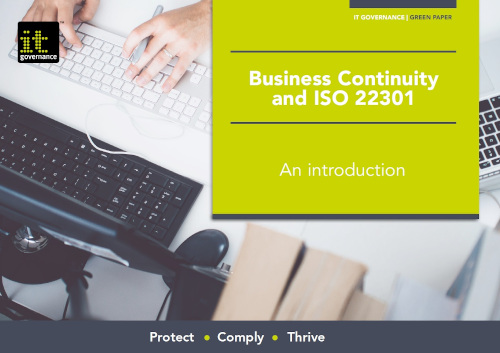 Business Continuity and ISO 22301 – An introduction