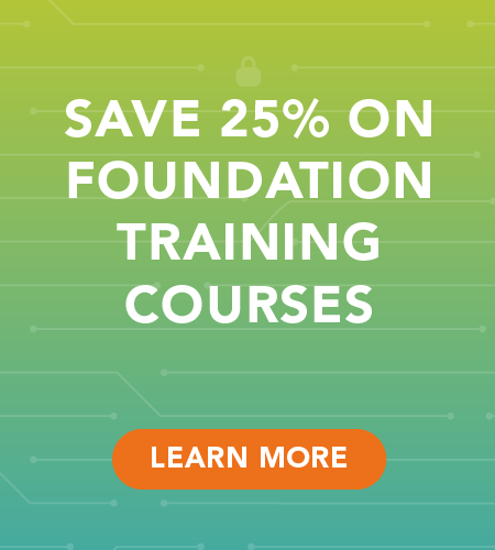 Save 25% on foundation training courses
