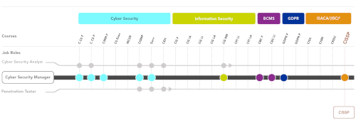 Image containing Cyber Security Learning Path