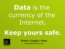 Data is the currency of the internet. Keep yours safe.