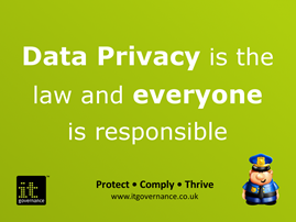 Data privacy is the law and everyone is responsible