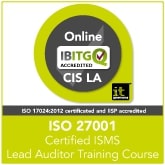 ISO27001 Certified ISMS Lead Auditor Online (CIS LA)