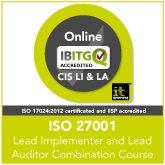ISO27001 Certified ISMS Lead Auditor Online (CIS LA)