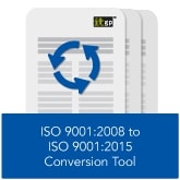 ISO 9001 2008 to ISO 9001 2015 Conversion Tool