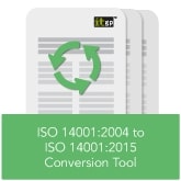 ISO 14001 2004 to ISO 14001 2015 Conversion Tool