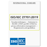 ISO/IEC 27701 2019 Standard