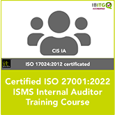 Certified ISO 27001:2022 ISMS Internal Auditor Training Course  